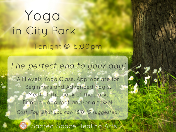 Yoga in City Park @6_00pm