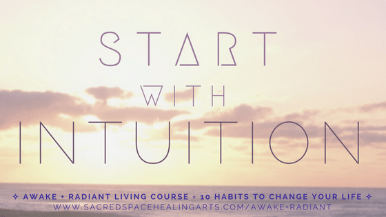 Start with Intuition