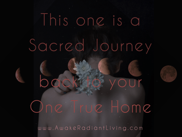This is a Sacred Journey back to You..(Blog Post)